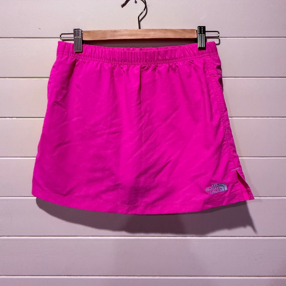 The North Face Girls Large 14/16 Pink Active Hiking Skort Built-in Shorts EXCL